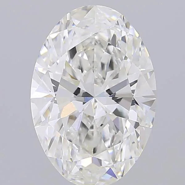 3.77ct Oval Lab Grown Diamond (Colour F, Clarity VVS2, IGI Certified)