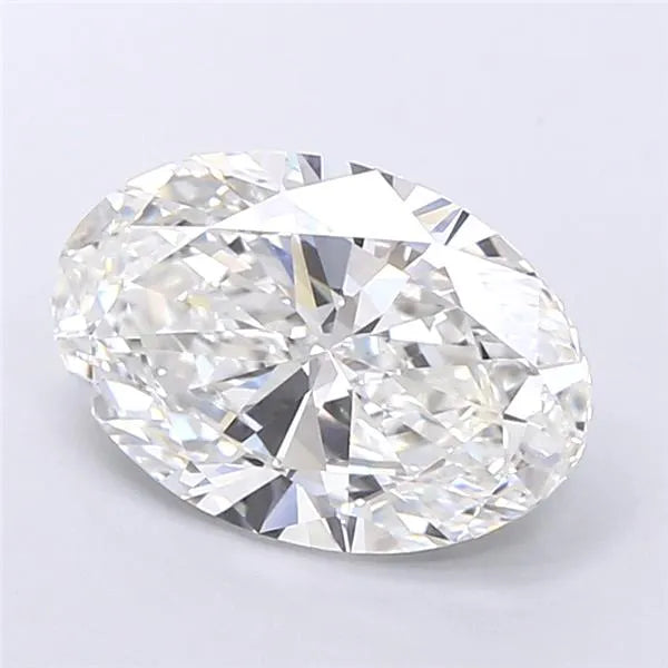 3.80ct Oval Lab Grown Diamond (Colour F, Clarity VS1, IGI Certified)