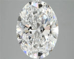 3.82ct Oval Lab Grown Diamond (Colour E, Clarity VVS2, IGI Certified)