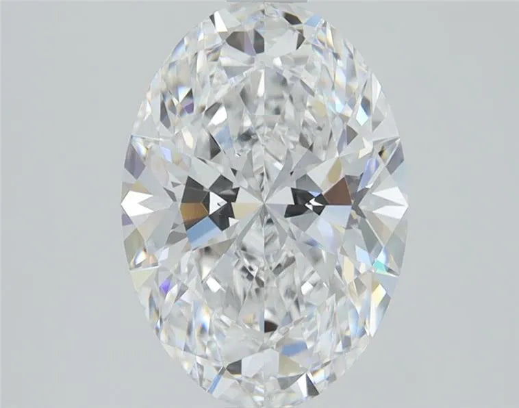 3.84ct Oval Lab Grown Diamond (Colour D, Clarity VVS1, IGI Certified)