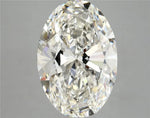 3.86ct Oval Lab Grown Diamond (Colour G, Clarity VS2, IGI Certified)