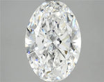 3.87ct Oval Lab Grown Diamond (Colour D, Clarity VS2, IGI Certified)