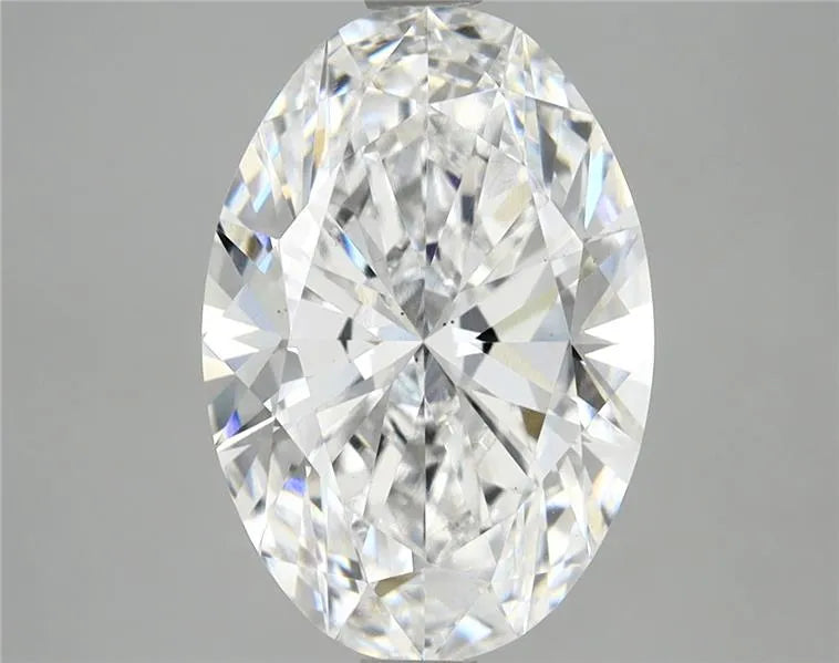 3.87ct Oval Lab Grown Diamond (Colour D, Clarity VS2, IGI Certified)