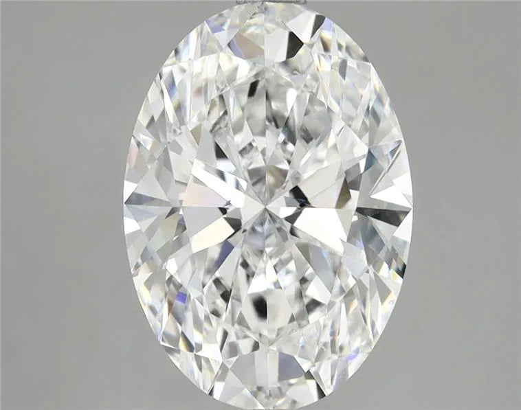 3.87ct Oval Lab Grown Diamond (Colour E, Clarity VVS2, IGI Certified)