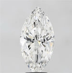 3.90ct Marquise Lab Grown Diamond (Colour G, Clarity VS2, IGI Certified)