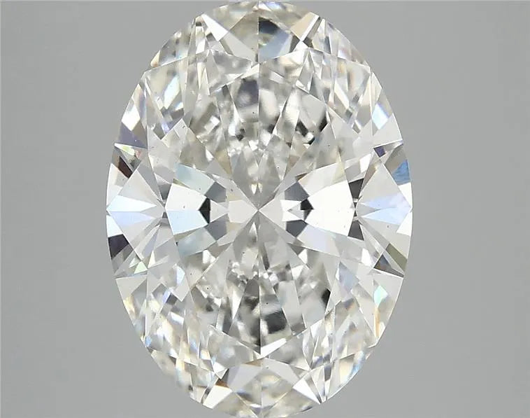 3.92ct Oval Lab Grown Diamond (Colour G, Clarity VS2, IGI Certified)
