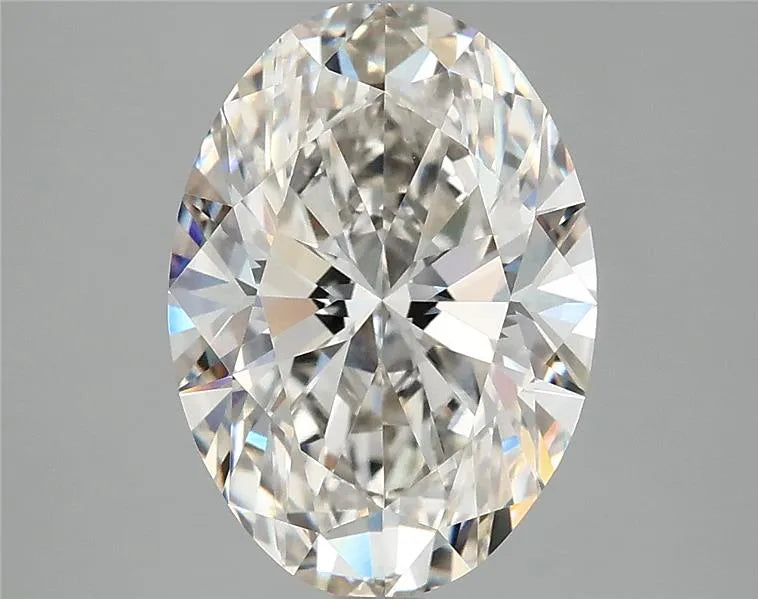 3.92ct Oval Lab Grown Diamond (Colour H, Clarity VVS2, IGI Certified)