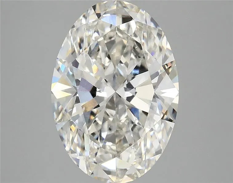 3.93ct Oval Lab Grown Diamond (Colour G, Clarity VVS2, IGI Certified)
