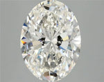 3.96ct Oval Lab Grown Diamond (Colour G, Clarity VVS1, IGI Certified)
