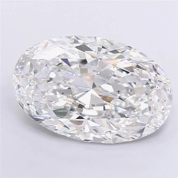 4.00ct Oval Lab Grown Diamond (Colour D, Clarity VS1, IGI Certified)