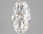 4.00ct Oval Lab Grown Diamond (Colour E, Clarity VVS1, IGI Certified)