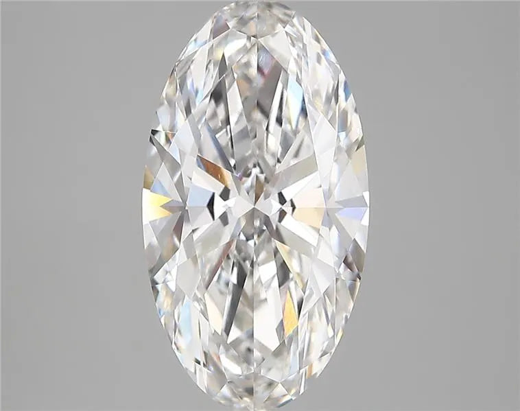 4.00ct Oval Lab Grown Diamond (Colour E, Clarity VVS1, IGI Certified)