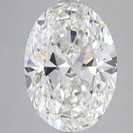 4.00ct Oval Lab Grown Diamond (Colour G, Clarity VS1, IGI Certified)