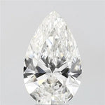 4.00ct Pear Lab Grown Diamond (Colour G, Clarity VS2, IGI Certified)
