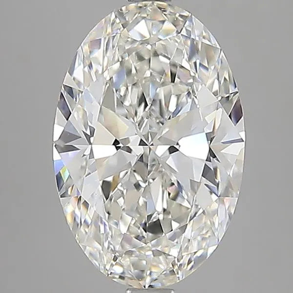 4.01ct Oval Lab Grown Diamond (Colour G, Clarity VVS2, IGI Certified)
