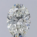4.01ct Oval Lab Grown Diamond (Colour H, Clarity VVS2, IGI Certified)