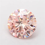 4.01ct Round Lab Grown Diamond (Colour Fancy Pink, Clarity VS2, Cut ID, IGI Certified)