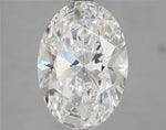 4.02ct Oval Lab Grown Diamond (Colour D, Clarity VVS1, Cut EX, IGI Certified)