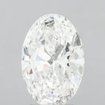 4.02ct Oval Lab Grown Diamond (Colour E, Clarity VVS2, IGI Certified)