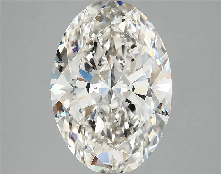 4.02ct Oval Lab Grown Diamond (Colour G, Clarity VVS2, IGI Certified)