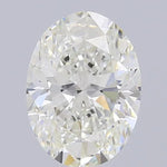 4.02ct Oval Lab Grown Diamond (Colour G, Clarity VVS2, IGI Certified)