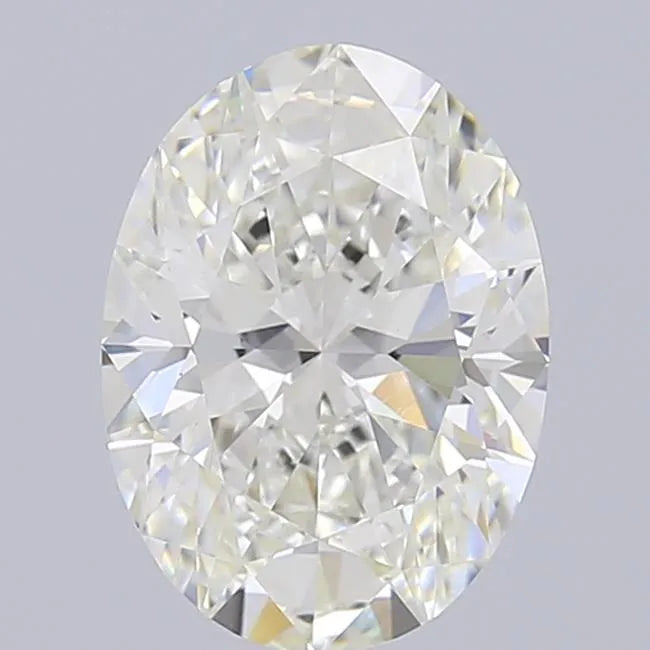 4.02ct Oval Lab Grown Diamond (Colour G, Clarity VVS2, IGI Certified)
