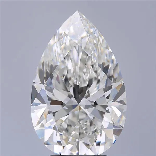 4.02ct Pear Lab Grown Diamond (Colour F, Clarity VVS2, IGI Certified)