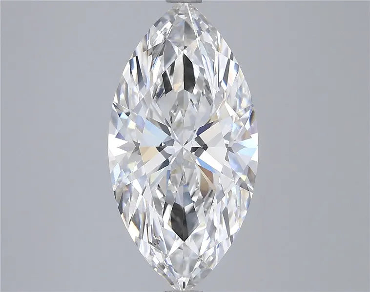 4.03ct Marquise Lab Grown Diamond (Colour F, Clarity VVS2, IGI Certified)