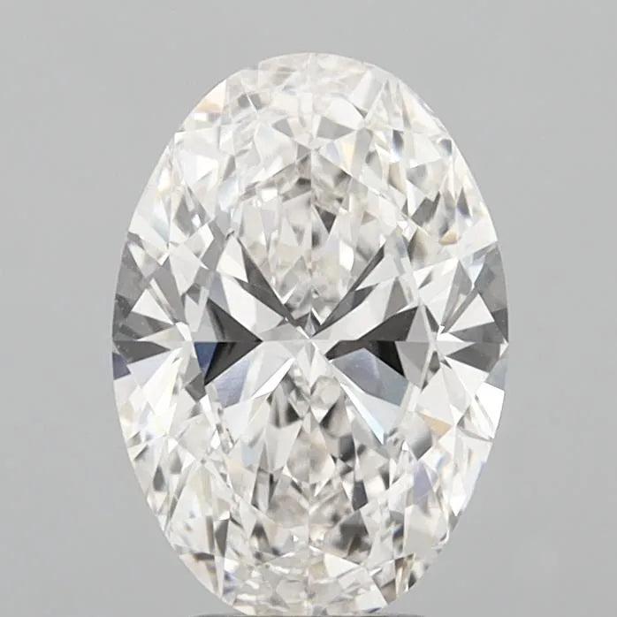 4.03ct Oval Lab Grown Diamond (Colour G, Clarity VVS2, IGI Certified)