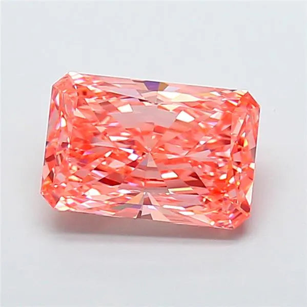 4.03ct Radiant Lab Grown Diamond (Colour Fancy Vivid Pink, Clarity VVS2, IGI Certified)