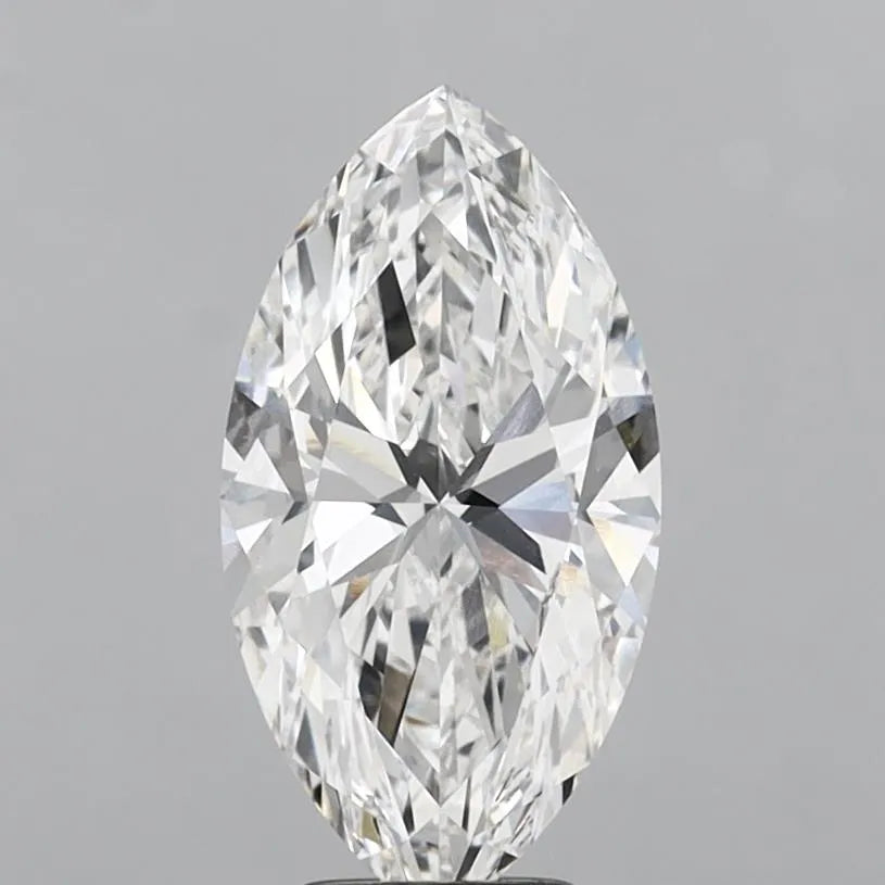 4.04ct Marquise Lab Grown Diamond (Colour E, Clarity VVS2, IGI Certified)