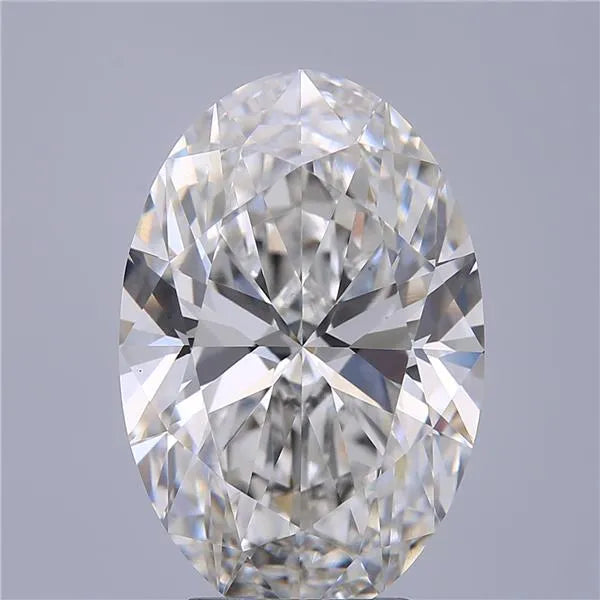 4.04ct Oval Lab Grown Diamond (Colour G, Clarity VVS2, IGI Certified)