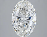 4.05ct Oval Lab Grown Diamond (Colour F, Clarity VS1, IGI Certified)