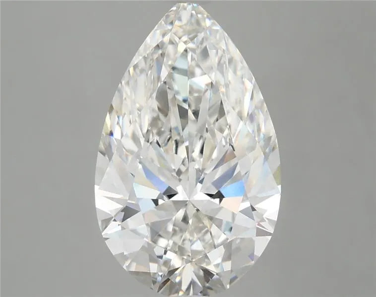 4.05ct Pear Lab Grown Diamond (Colour G, Clarity VVS1, IGI Certified)