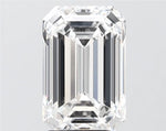 4.07ct Emerald Lab Grown Diamond (Colour E, Clarity VVS2, IGI Certified)