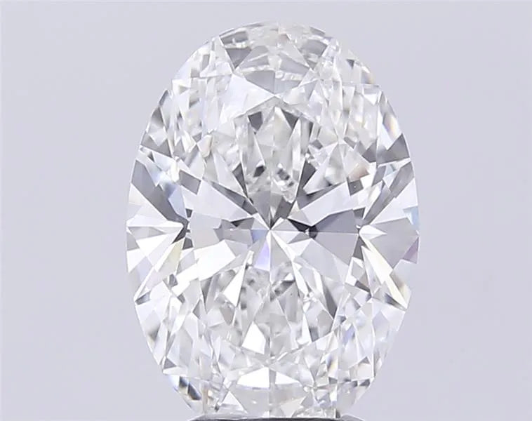 4.09ct Oval Lab Grown Diamond (Colour F, Clarity VVS2, IGI Certified)