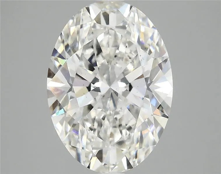 4.10ct Oval Lab Grown Diamond (Colour F, Clarity VS2, IGI Certified)