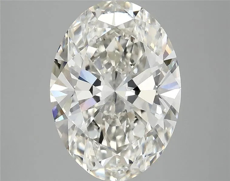 4.10ct Oval Lab Grown Diamond (Colour H, Clarity VS1, IGI Certified)