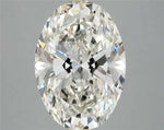 4.10ct Oval Lab Grown Diamond (Colour H, Clarity VS2, IGI Certified)