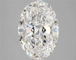 4.20ct Oval Lab Grown Diamond (Colour D, Clarity FL, IGI Certified)