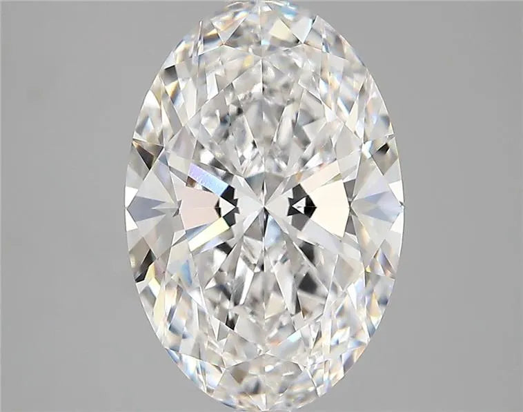 4.20ct Oval Lab Grown Diamond (Colour D, Clarity FL, IGI Certified)