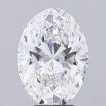 4.22ct Oval Lab Grown Diamond (Colour D, Clarity VVS2, IGI Certified)