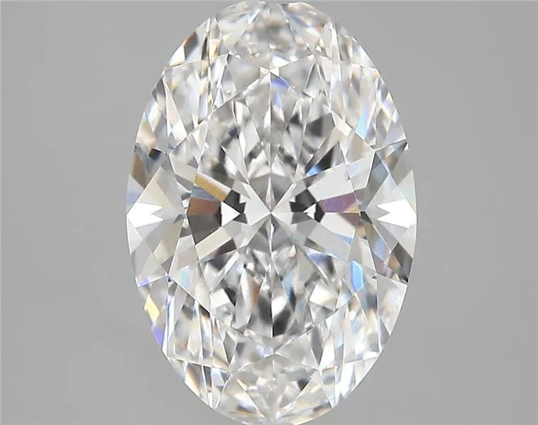 4.22ct Oval Lab Grown Diamond (Colour E, Clarity VVS2, IGI Certified)