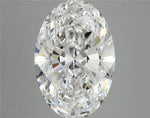 4.23ct Oval Lab Grown Diamond (Colour E, Clarity VVS1, IGI Certified)