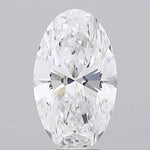 4.26ct Oval Lab Grown Diamond (Colour E, Clarity VVS2, GIA Certified)
