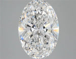 4.30ct Oval Lab Grown Diamond (Colour E, Clarity VVS1, IGI Certified)