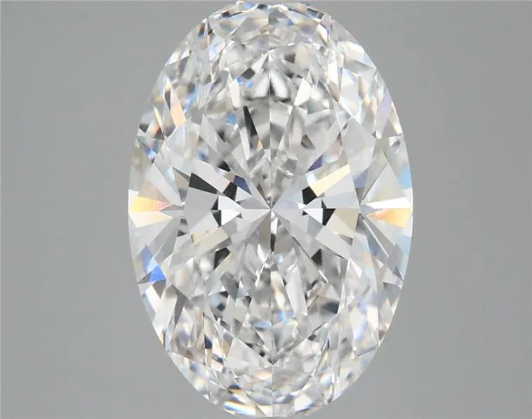 4.30ct Oval Lab Grown Diamond (Colour E, Clarity VVS1, IGI Certified)