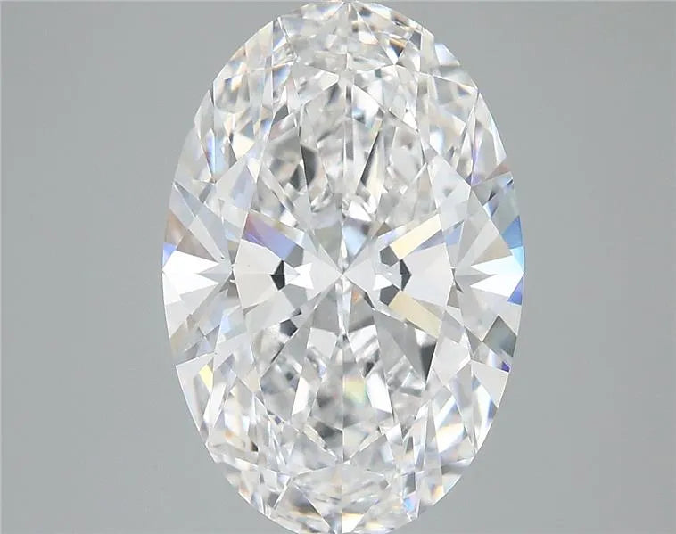 4.41ct Oval Lab Grown Diamond (Colour E, Clarity VVS2, IGI Certified)