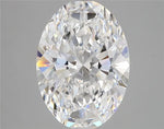 4.47ct Oval Lab Grown Diamond (Colour D, Clarity VVS1, IGI Certified)