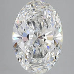 4.50ct Oval Lab Grown Diamond (Colour D, Clarity VS2, IGI Certified)